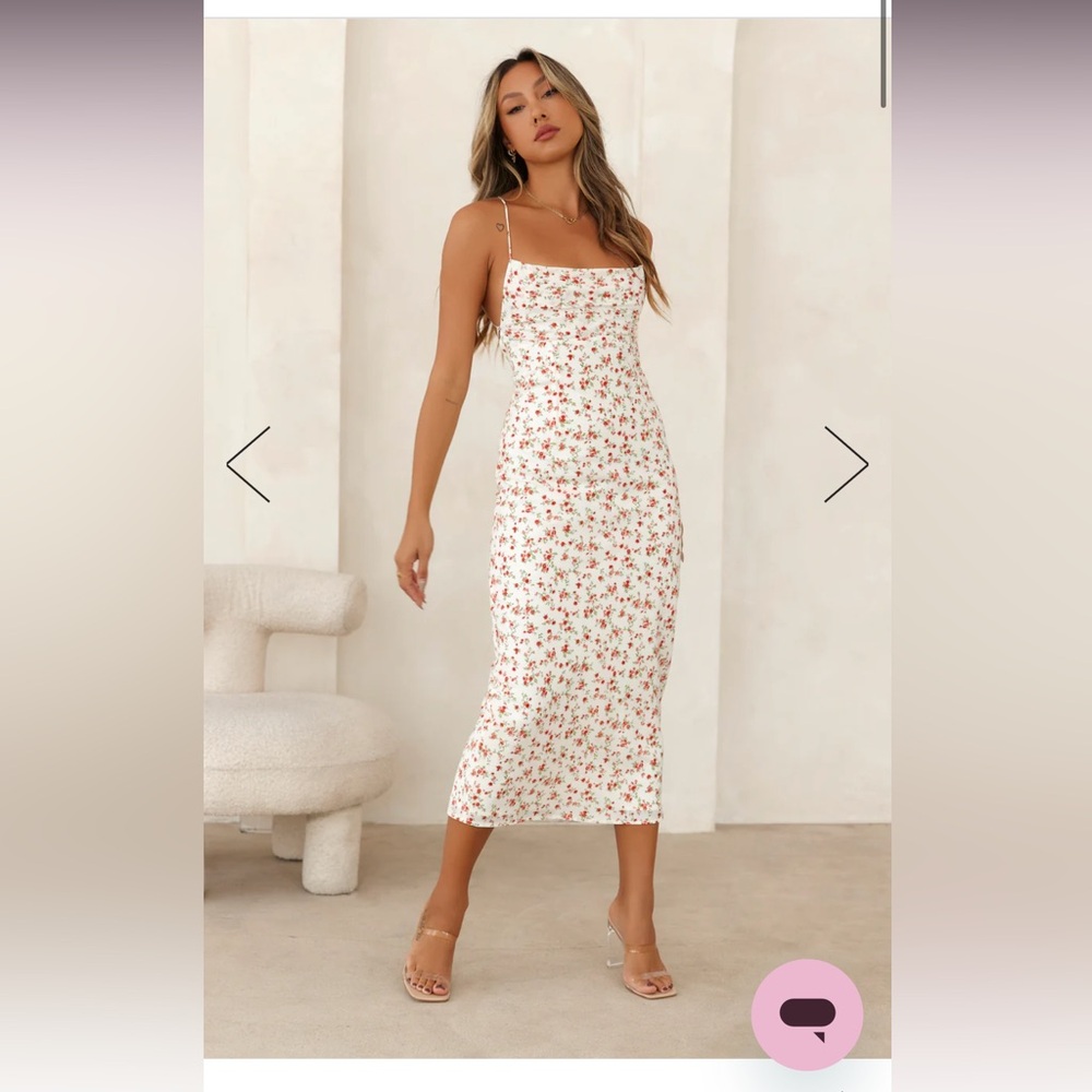 Hello Molly Dreamy Eiffel Tower Date Midi Dress W… - image 1